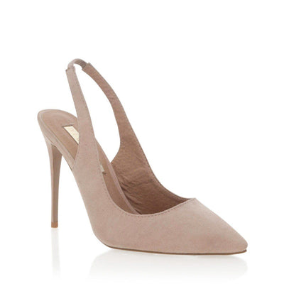 Billini Renya Stiletto in Blush Suede - Hey Sara