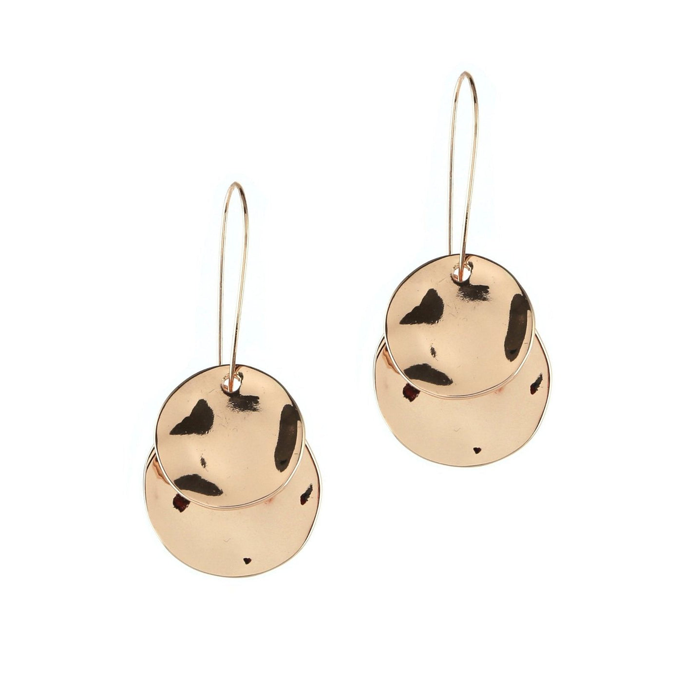 Blue Scarab Lotus Allure Earring in Rose Gold - Hey Sara