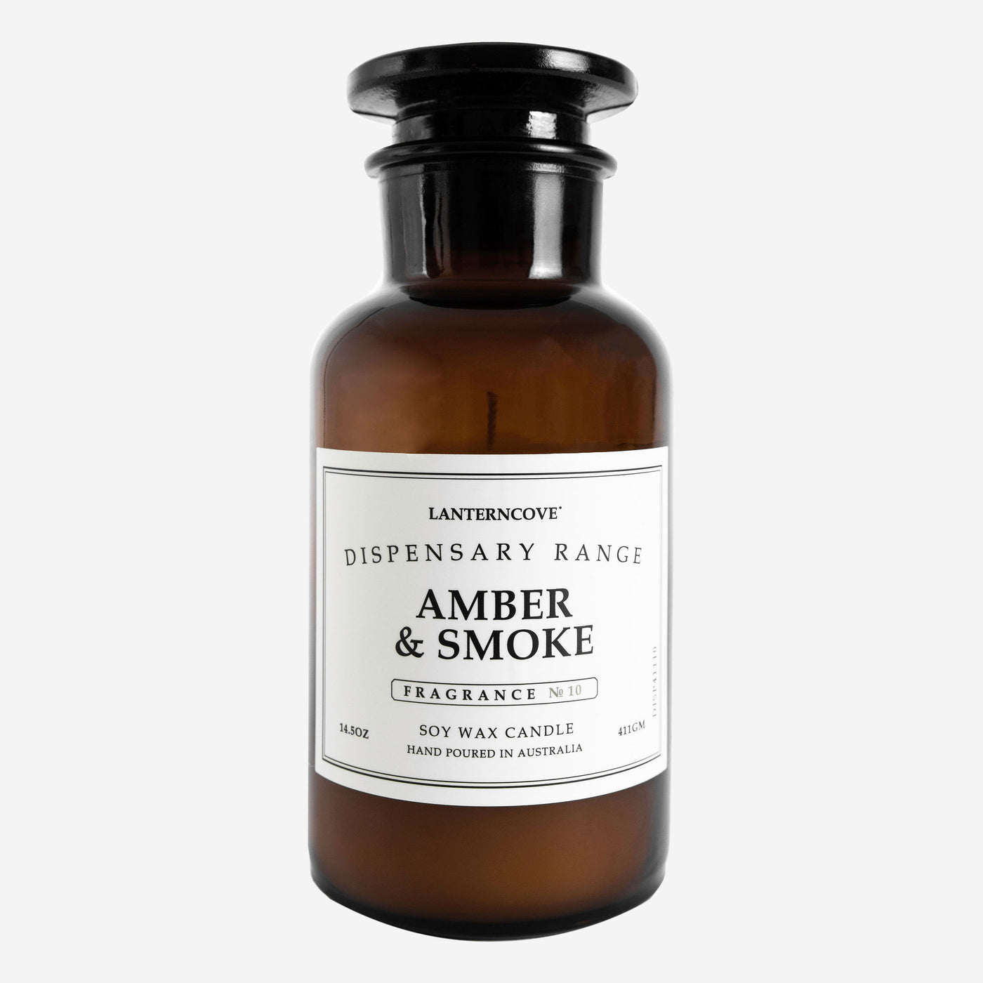 Lantern Cove Dispensary Amber and Smoke 14.5oz Candle