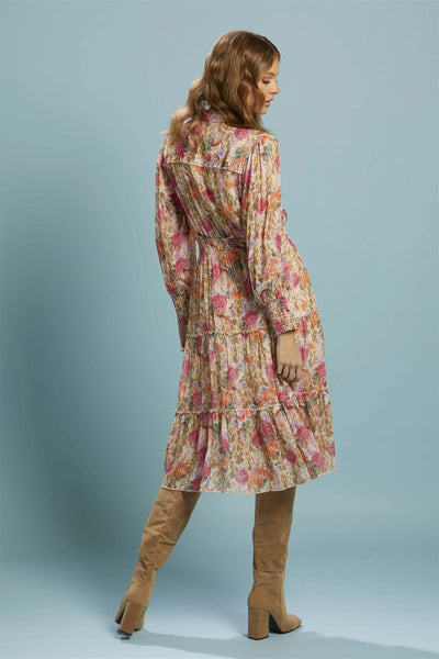 Fate + Becker Another Love Midi Shirt Dress in Vintage Floral - Hey Sara