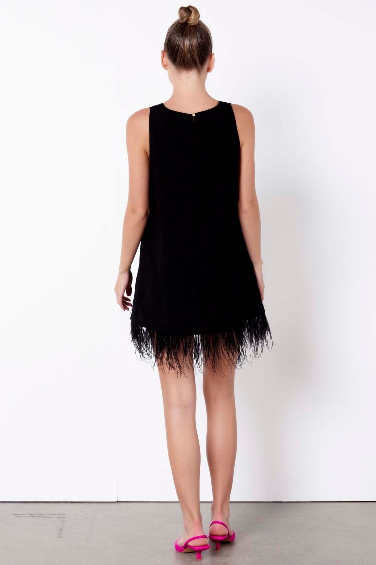 Fate + Becker Enchanted Dress in Black - Hey Sara