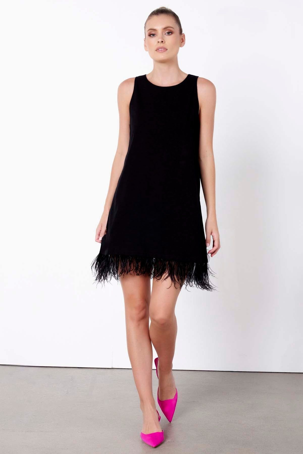 Fate + Becker Enchanted Dress in Black - Hey Sara