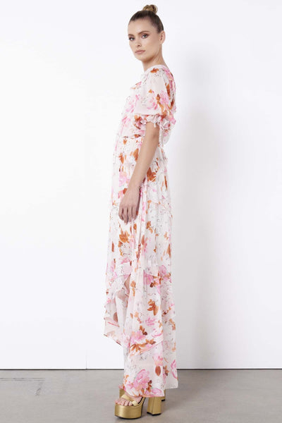 Fate + Becker Imagination Maxi Dress in Spring Floral - Hey Sara