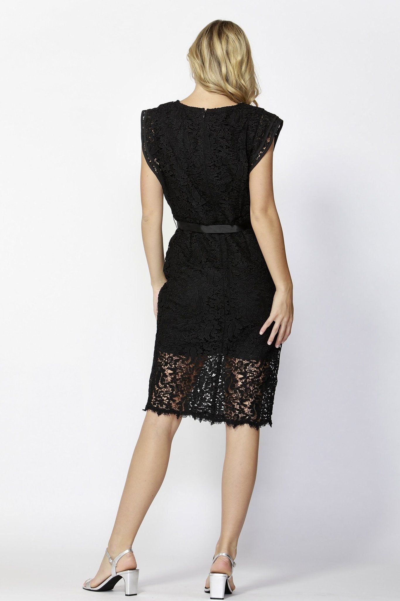 Fate + Becker Isabella Lace Dress in Black - Hey Sara