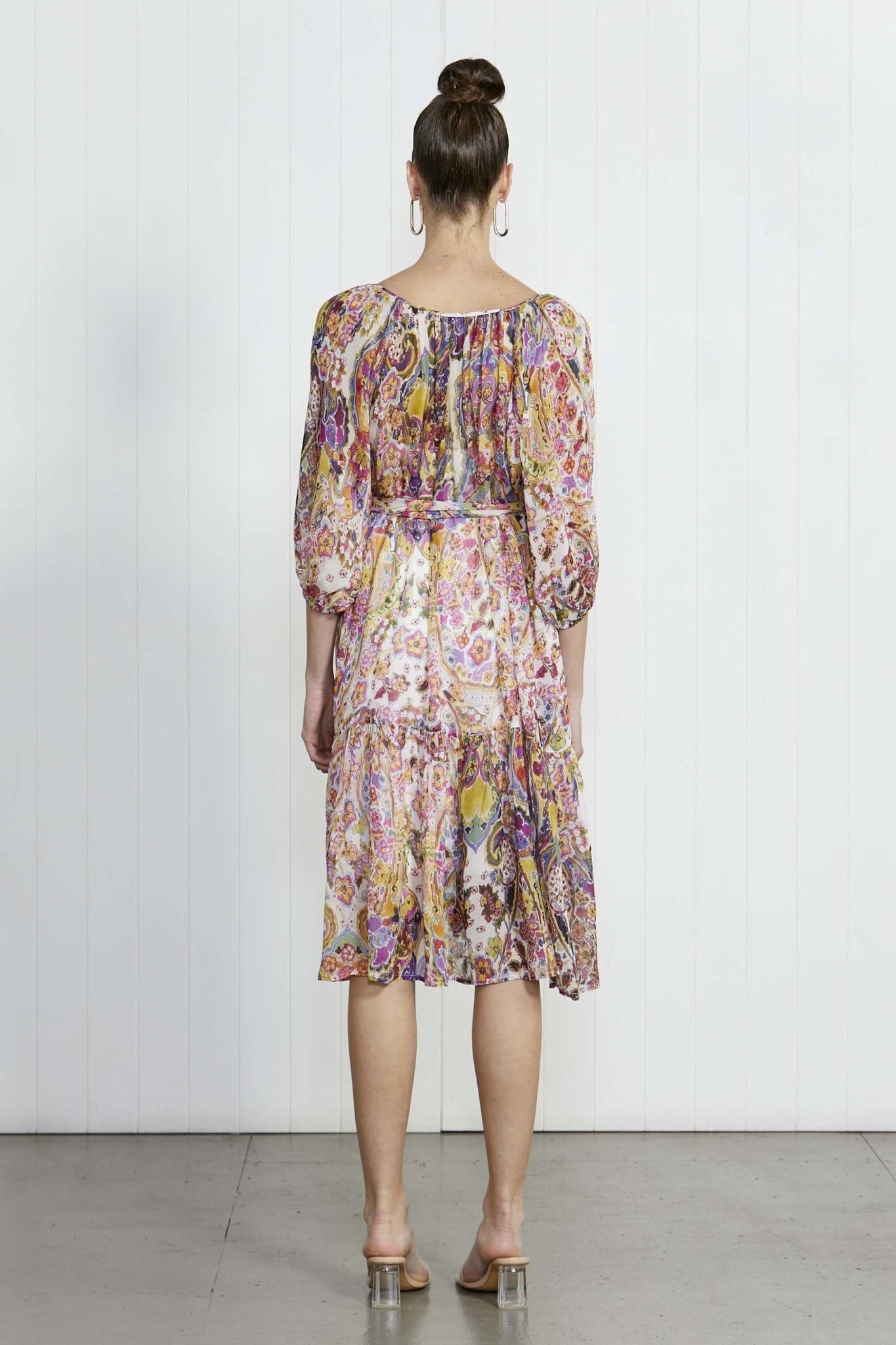 Fate + Becker Joy in Repetition Dress in Paisley - Hey Sara