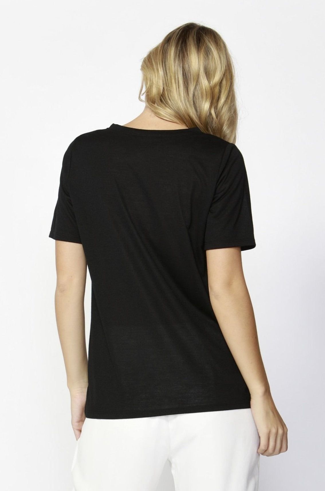 Fate + Becker Love Each Other Tee in Black - Hey Sara