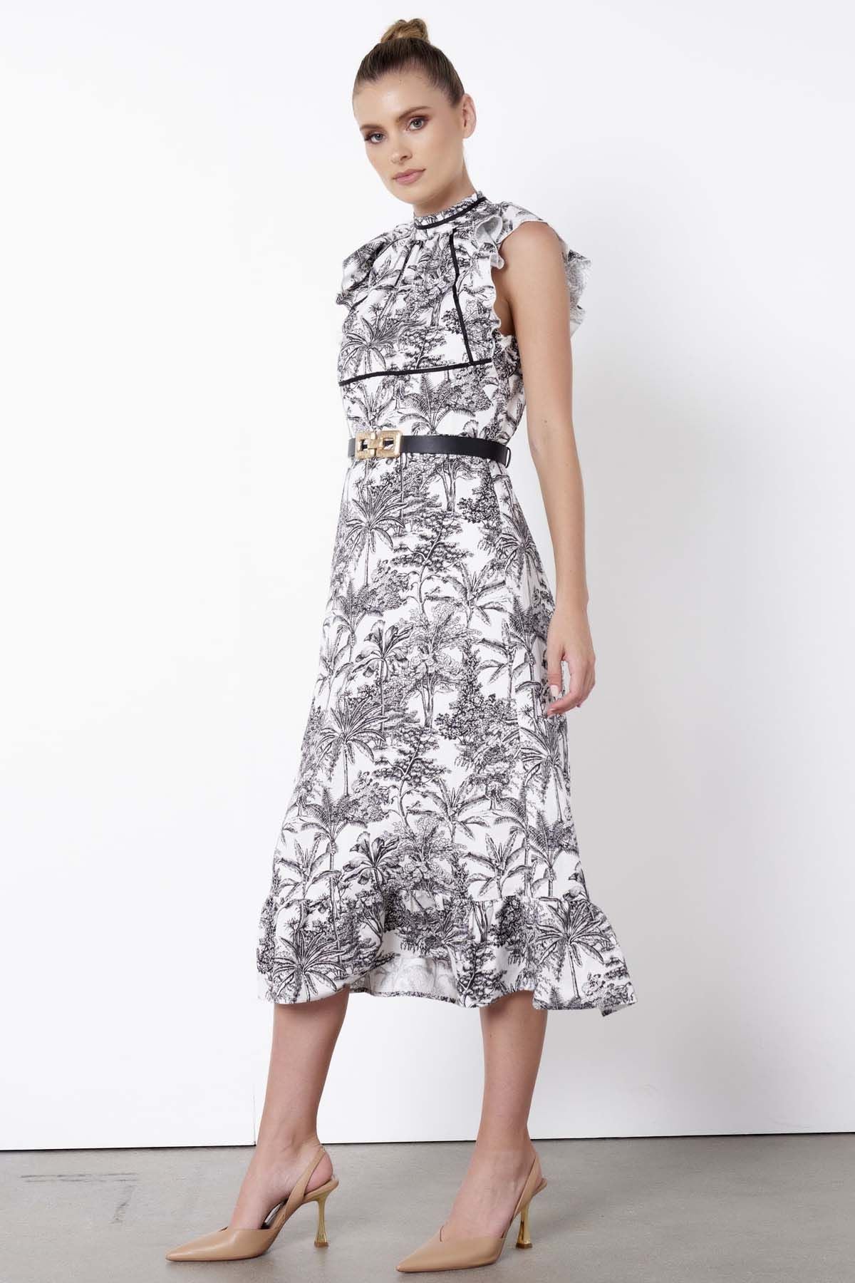 Fate + Becker Lovelight Dress in Borneo Print - Hey Sara