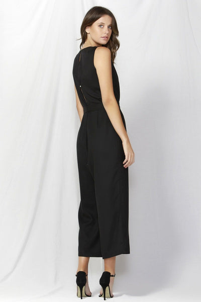 Fate + Becker Madison Jumpsuit in Black - Hey Sara