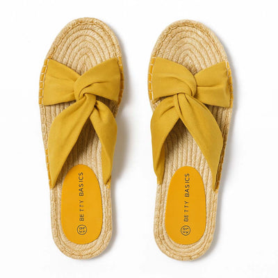 Betty Basics Coastal Espadrille Slide in Mango